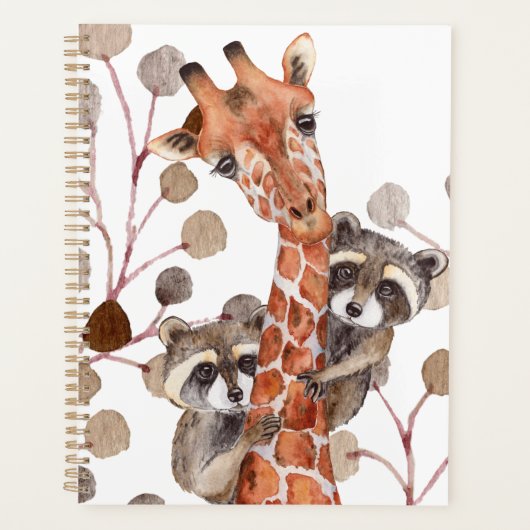 GIRAFFE UND WERKZEUGE PLANER (Vorderseite)