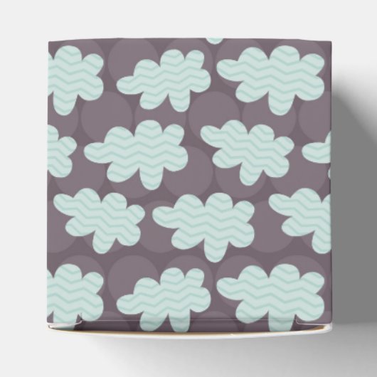 Giraffe und Wolken Geschenkschachtel (Oben)