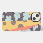 Giraffe und Wolken iPhone Hülle (Rückseite (Horizontal))
