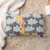 Giraffe und Wolken Lendenkissen (Decke)