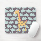 Giraffe und Wolken Mousepad (Mit Mouse)