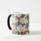 Giraffe und Wolken Verwandlungstasse (Vorderseite Links)