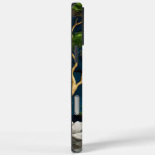 Giraffe unter Vollmond Case-Mate iPhone Hülle (Rückseite / Rechts)