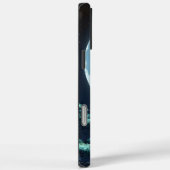 Giraffe unter Vollmond Case-Mate iPhone Hülle (Rückseite / Rechts)