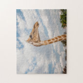 Giraffe Up Nah Jigsaw Puzzle (Vertikal)