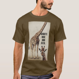 Giraffe verstecken und suchen T-Shirt
