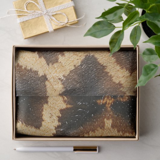 Giraffe versteckt Muster-Dekoupage Seidenpapier (Geschenk)