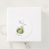 Giraffe - vielen Dank für Ihre Babydusche Geschenkanhänger (Beispiel)