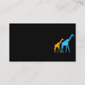 Giraffe Visitenkarte (Vorderseite)