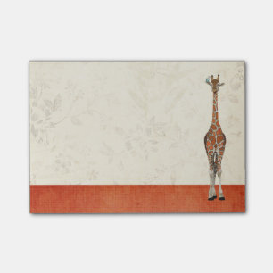 GIRAFFE & VOGEL Post It Notiz