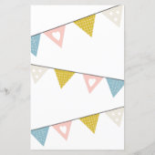 Giraffe Vorhersagen & Well Wish Baby Shower Game (Rückseite)