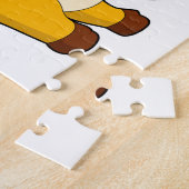 Giraffe Waffeleis Puzzle (Seite)