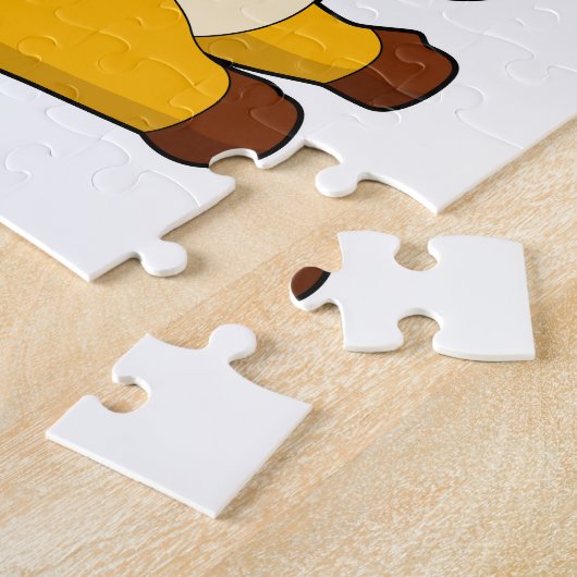 Giraffe Waffeleis Puzzle (Seite)