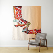 Giraffe Wandteppich (Beispiel)