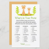 Giraffe Was ist in Ihrer Babyspülung? (Vorne/Hinten)