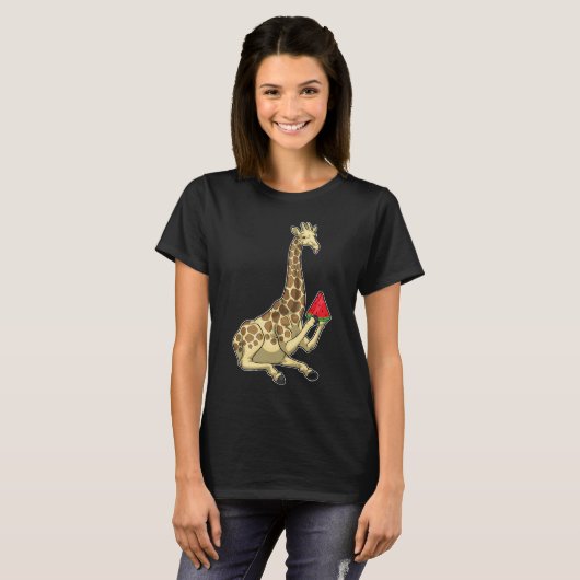 Giraffe Watermelon T-Shirt (Vorne ganz)