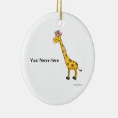 Giraffe - weiblich keramikornament (Rechts)