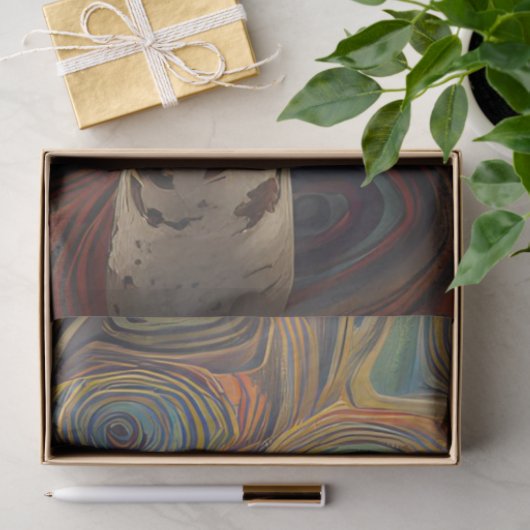 Giraffe Whimsical Lifelike Decoupage Seidenpapier (Geschenk)