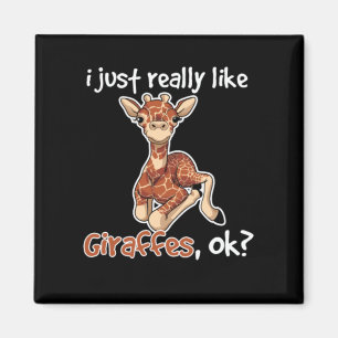 Giraffe wie girafee ok magnet