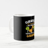 Giraffe Wild Animal Africa Giraffen sind Phantasti Kaffeetasse (Vorderseite Links)
