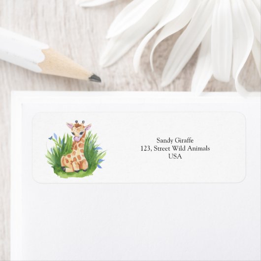 Giraffe - wilde Babydusche (Insitu)