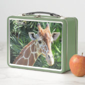 Giraffe - Wildtier Metall Brotdose (Beispiel)