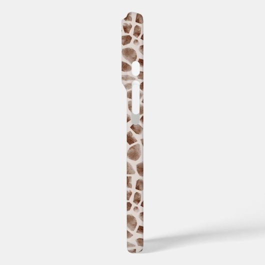 Giraffe Wildtierhautmuster Case-Mate iPhone Hülle (Rückseite / Links)