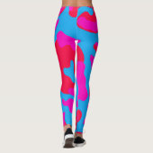 Giraffe Wildtiermuster Leggings (Rückseite)