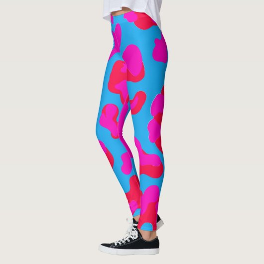 Giraffe Wildtiermuster Leggings (Links)
