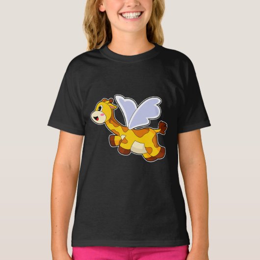 Giraffe Wings T-Shirt (Vorderseite)