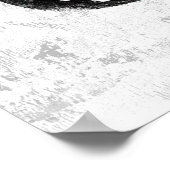 Giraffe wird, wenn du die Kunst der Mauer poster (Ecke)