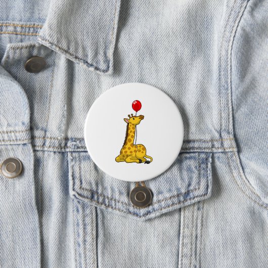 Giraffe with Balloon Button (Beispiel)