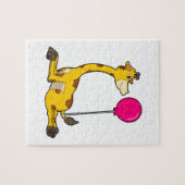 Giraffe with Balloon Puzzle (Horizontal)