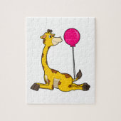 Giraffe with Balloon Puzzle (Vertikal)