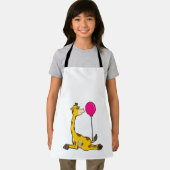 Giraffe with Balloon Schürze (Insitu)