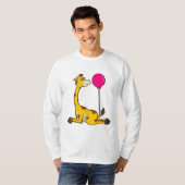 Giraffe with Balloon T-Shirt (Vorne ganz)