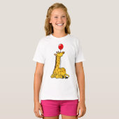 Giraffe with Balloon T-Shirt (Vorne ganz)