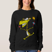Giraffe With Pinwheels Sweatshirt (Vorderseite)
