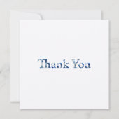 Giraffe with polka dot bow Thank you (Rückseite)