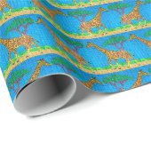Giraffe - Wrapping Paper Geschenkpapier (Rolleneckpunkt)