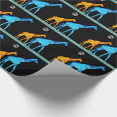 Giraffe Wrapping Paper Geschenkpapier (Ecke)