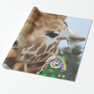 Giraffe Wrapping Paper Geschenkpapier
