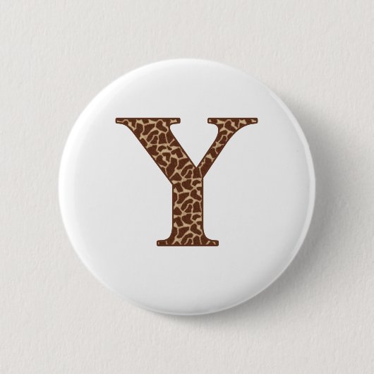 Giraffe Y Button (Vorderseite)