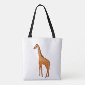 Giraffe zeichne maßgeschneiderte Mehrdruck-Tasche Tasche (Rückseite)