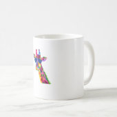 Giraffe Zoo Keeper Safari Tiergiraffe Kaffeetasse (VorderseiteRechts)