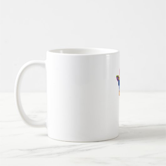 Giraffe Zoo Keeper Safari Tiergiraffe Kaffeetasse (Links)