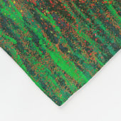 Giraffe zu den Flugzeug Afrikas Fleecedecke (Ecke)