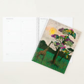 Giraffe zu den Flugzeug Afrikas Planer (Anzeige)