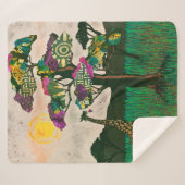 Giraffe zu den Flugzeug Afrikas Sherpadecke (Vorderseite (Horizontal))