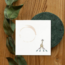 Giraffe zu Skaten für Babydusche